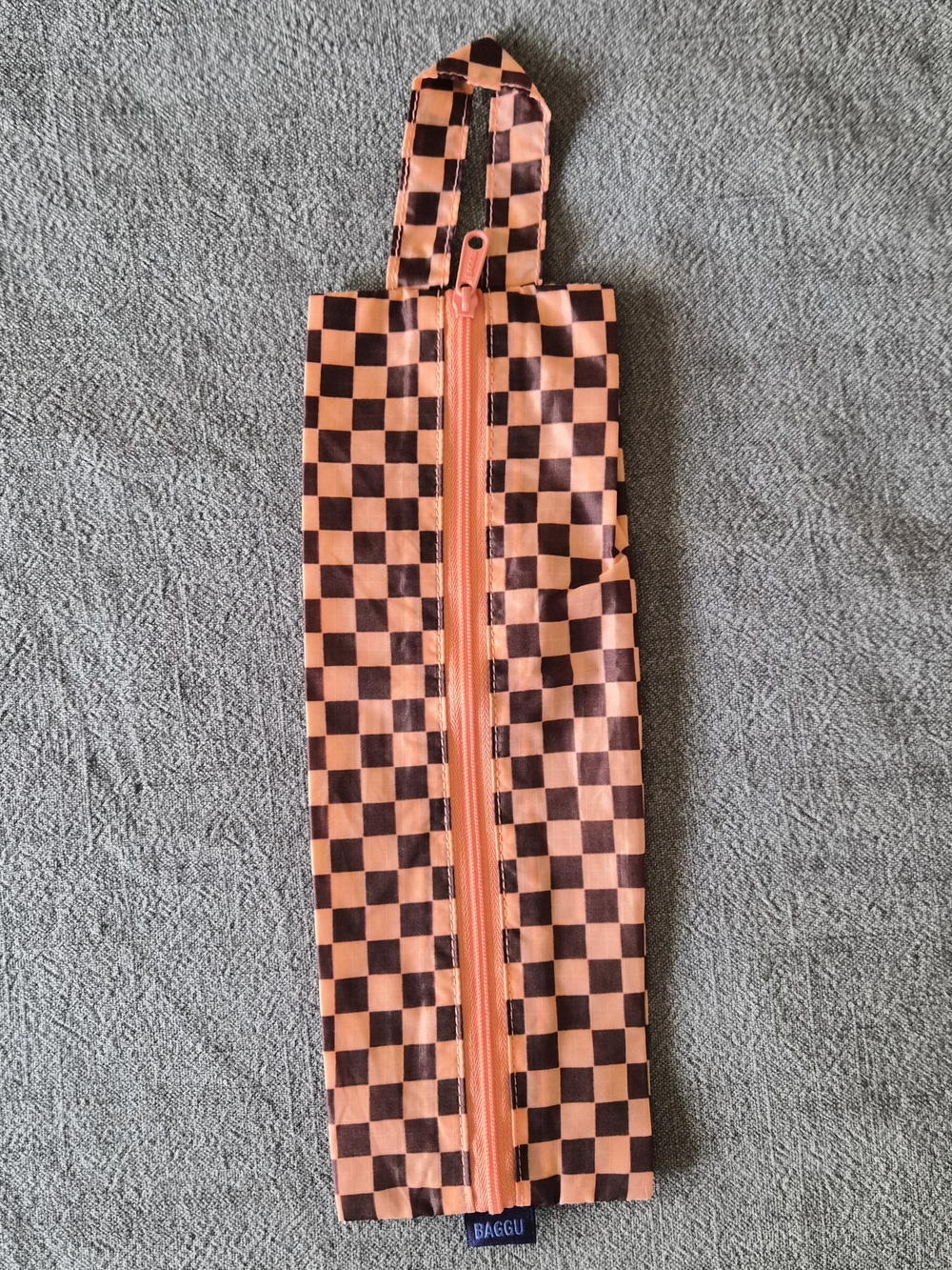 BAGGU Small Jewel Checks 3D Zip